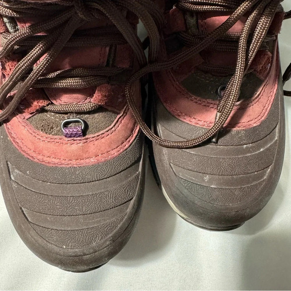 Merrell Winterlude 6  Hiking Boots Brown/Raspberry Vibram Size 6 - Picture 8 of 15